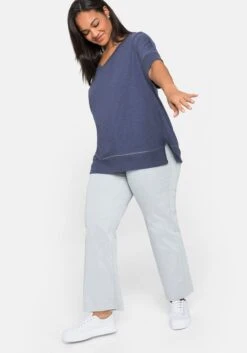 Sheego Joggpants Ingerader Form, Mit Eingrifftaschen -Sommertraum Mode 14211300108 048DD 02 SH