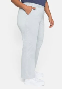 Sheego Joggpants Ingerader Form, Mit Eingrifftaschen -Sommertraum Mode 14211300108 048DE 02 SH