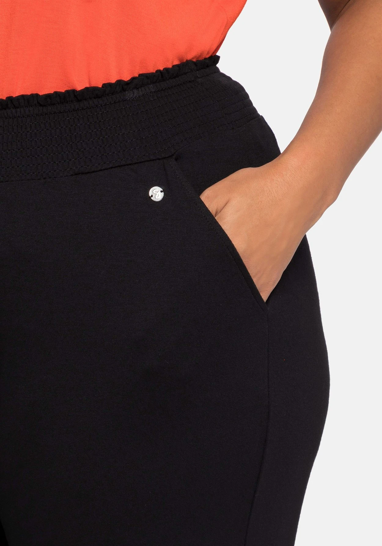 Sheego Strandhose Im Joggpants-Stil, Mit Gesmoktem Bund 9 Sheego Strandhose Im Joggpants-Stil, Mit Gesmoktem Bund – Bild 7