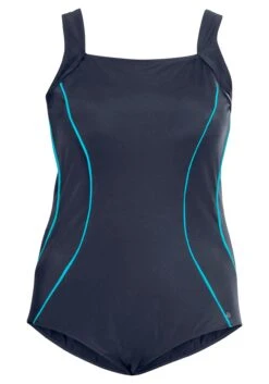 Sheego Badeanzug Mit Kontrastpaspeln Und Shaping-Effekt -Sommertraum Mode 14219800035 049U6 00 SH