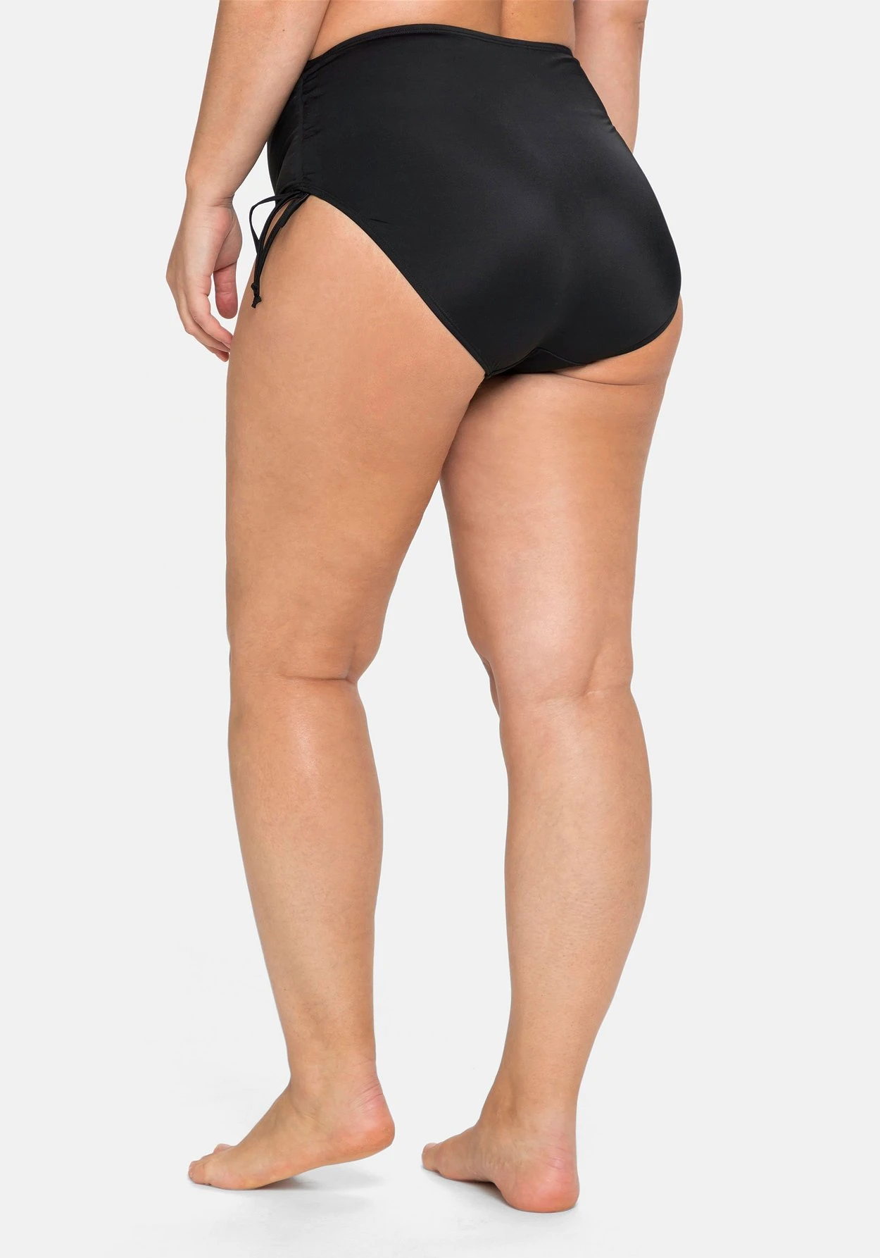 Sheego Bikinihose Mit Shaping-Einsatz, Seitliche Raffung 4 Sheego Bikinihose Mit Shaping-Einsatz, Seitliche Raffung – Bild 2