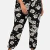 Sheego Strandhose Im Joggpants-Stil, Mit Alloverprint -Sommertraum Mode 14255000404 04A78 02 SH