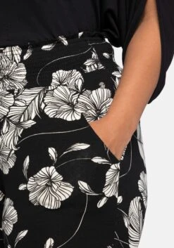 Sheego Strandhose Im Joggpants-Stil, Mit Alloverprint -Sommertraum Mode 14255000404 04A7B 02 SH