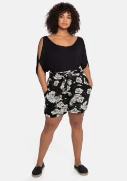 Sheego Strandshirt Mit Geschlitzten Fledermausärmeln 11 Sheego Strandshirt Mit Geschlitzten Fledermausärmeln -Sommertraum Mode 14267300289 049YE 02 SH