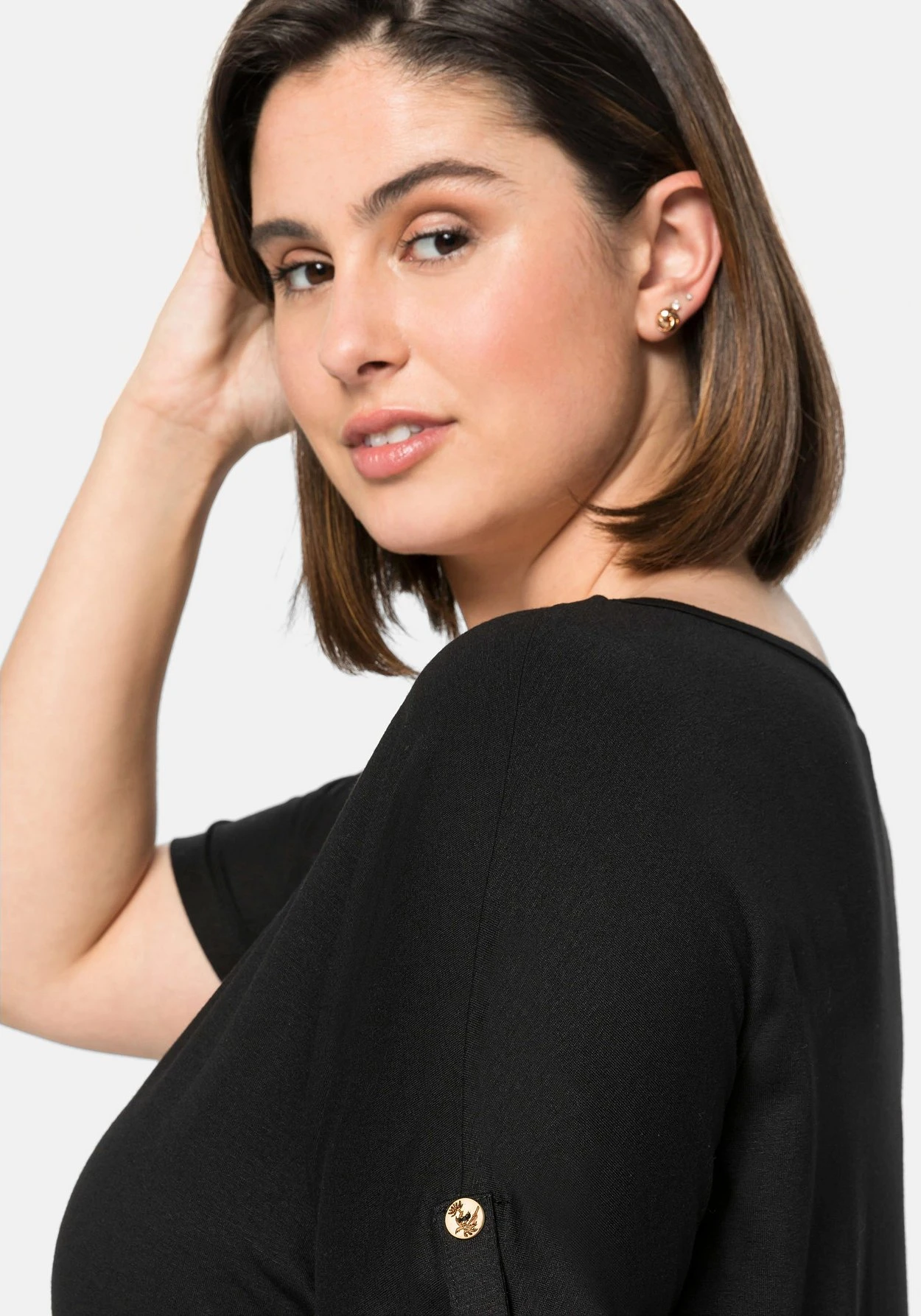 Sheego Strandshirt In Longform, Mit Fransen Am Saum 7 Sheego Strandshirt In Longform, Mit Fransen Am Saum – Bild 5