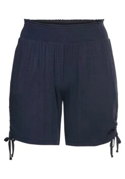 Sheego Strandshorts Mit Breitem Smokbund Und Raffung Seitlich -Sommertraum Mode 14282600035 04AIM 00 SH