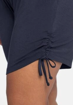 Sheego Strandshorts Mit Breitem Smokbund Und Raffung Seitlich -Sommertraum Mode 14282600035 04AIO 02 SH