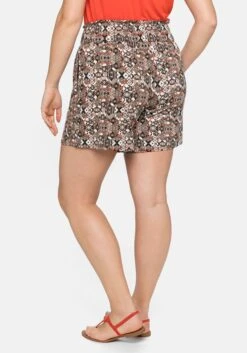 Sheego Strandshorts Mit Weitem Bein Und Breitem Smokbund 12 Sheego Strandshorts Mit Weitem Bein Und Breitem Smokbund -Sommertraum Mode 14335702004 04AN2 00 SH