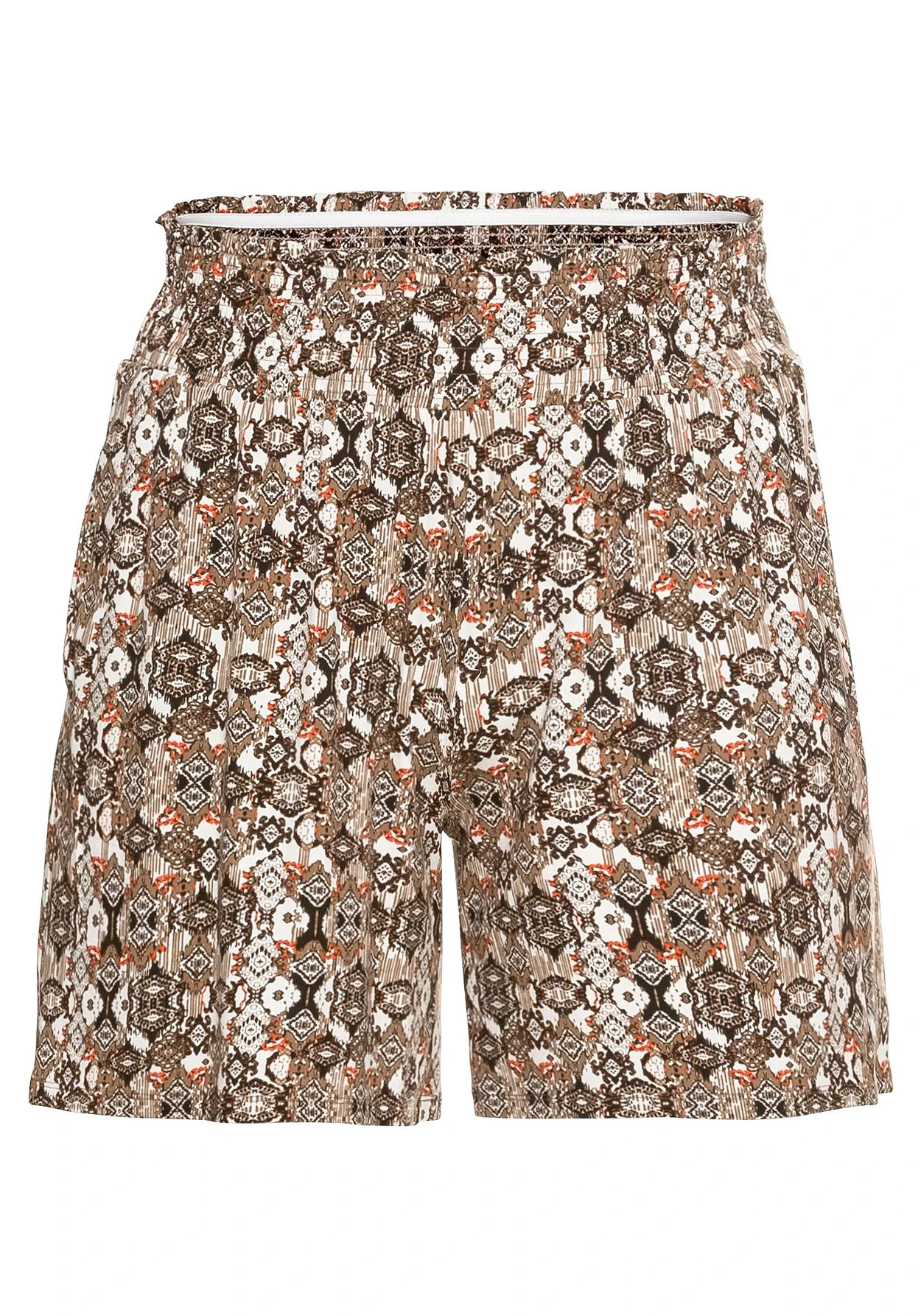 Sheego Strandshorts Mit Weitem Bein Und Breitem Smokbund 6 Sheego Strandshorts Mit Weitem Bein Und Breitem Smokbund – Bild 4