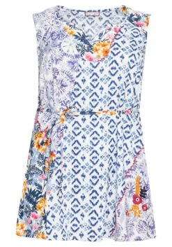 Ärmellose Longtunika Mit Bindeband 10 Ärmellose Longtunika Mit Bindeband -Sommertraum Mode 14374000429 04B16 00 SH