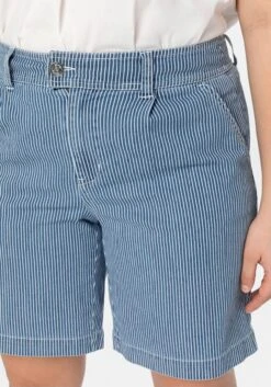 Sheego Bermuda-Jeans Mit Alloverstreifen Und Saumaufschlag -Sommertraum Mode 14381700053 04BI7 02 SH