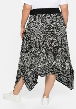 Midirock Mit Alloverdruck, In Zipfelform -Sommertraum Mode 14386801986 04BAK 02 SH