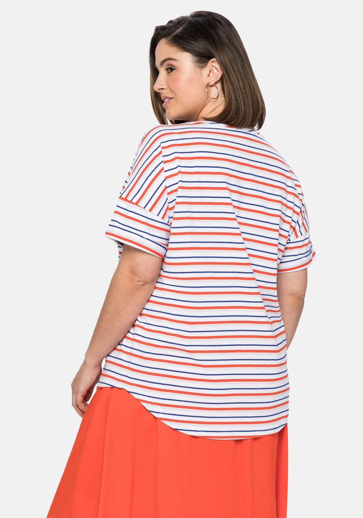 Sheego Shirt Mit Garngefärbten Ringeln 4 Sheego Shirt Mit Garngefärbten Ringeln – Bild 2