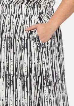 Sheego Midirock In Schlupfform Und A-Linie -Sommertraum Mode 14404000429 04DBV 02 SH