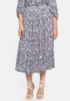 Sheego Maxirock Mit Alloverprint, Weit Schwingend -Sommertraum Mode 14404302081 04CL2 02 SH