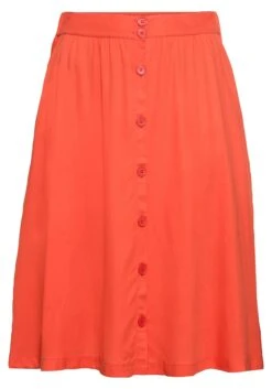 Sheego Midirock Mit Durchgehender Knopfleiste -Sommertraum Mode 14411601756 04CRA 00 SH