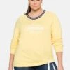 Sheego Sweatshirt Mit Frontdruck Und Kontrast-Rundhals -Sommertraum Mode 14412801757 04CW9 02 SH