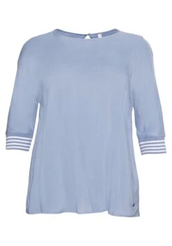 Sheego Tunika Mit 3/4-Arm, Leicht Transparent 10 Sheego Tunika Mit 3/4-Arm, Leicht Transparent -Sommertraum Mode 14414502065 04CJ6 00 SH