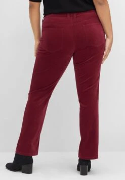 Gerade Samthose In Weicher, Elastischer Qualität -Sommertraum Mode 14457600265 04F0C 02 SH