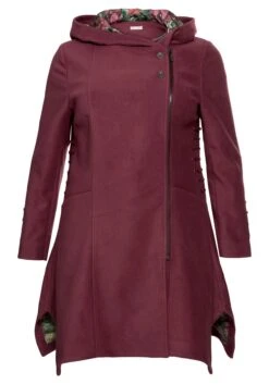 Mantel In Wolloptik, Mit Zipfelsaum 10 Mantel In Wolloptik, Mit Zipfelsaum -Sommertraum Mode 14457800265 04ET9 00 SH