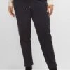 Sheego Joggpants Aus Velourslederimitat, Mit Ziernaht Vorn -Sommertraum Mode 14464600289 04ESW 02 SH