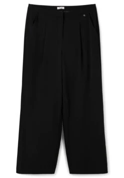 Sheego Weite Hose Mit Bundfalten, Knitterarm -Sommertraum Mode 14464700289 04EX8 00 SH