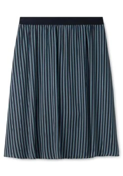 Sheego Chiffonrock Mit Streifendruck Und Elastischem Bund -Sommertraum Mode 14481102038 04FGE 00 SH