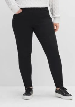 Sheego Skinny Twillhose Mit Gummibund
