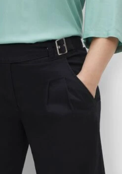 Sheego Twillhose OLIVIA Mit Gürteldetail Und Bundfalten -Sommertraum Mode 14497200289 04GQ3 02 SH