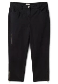 Sheego Schmale Twill-Hose In 7/8-Länge, Mit Zipper-Details -Sommertraum Mode 14497300289 04GHL 00 SH