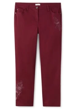 Sheego Gerade Twillhose Mit Dezenter Blumenstickerei 13 Sheego Gerade Twillhose Mit Dezenter Blumenstickerei -Sommertraum Mode 14506400265 04G57 00 SH