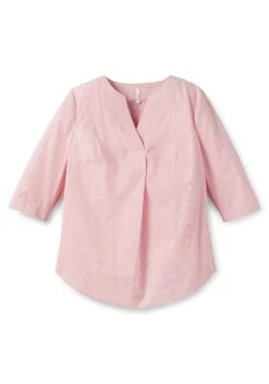 Sheego Tunika Mit Streifen Und 3/4-Arm, In Leichter Qualität -Sommertraum Mode 14507801779 04GBU 00 SH