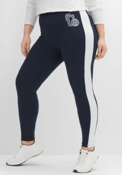 Sheego Leggings Im College-Stil, In Knöchellänge -Sommertraum Mode 14526100035 04H87 02 SH