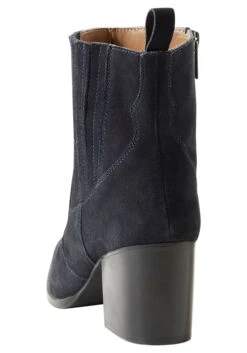 Stiefelette Aus Weichem Leder, Mit Blockabsatz -Sommertraum Mode 14526700018 04GZ5 00 SH