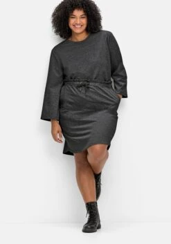 Sheego Jerseyrock Mit Gummizugbund Und Kordel 13 Sheego Jerseyrock Mit Gummizugbund Und Kordel -Sommertraum Mode 14547201800 04KGR 02 SH