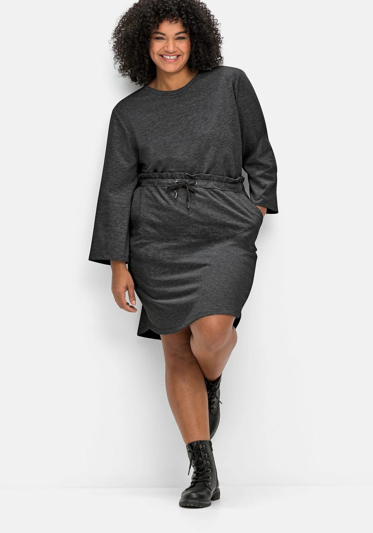 Sheego Jerseyrock Mit Gummizugbund Und Kordel 7 Sheego Jerseyrock Mit Gummizugbund Und Kordel – Bild 5