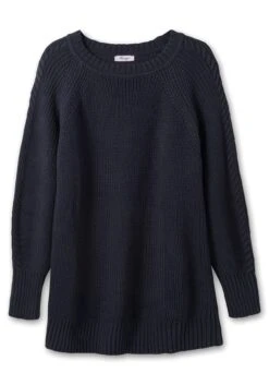 Sheego Pullover In Perlfangstruktur, Mit Zopfmuster 10 Sheego Pullover In Perlfangstruktur, Mit Zopfmuster -Sommertraum Mode 14557900035 04J34 01 SH