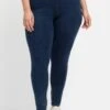 Sheego Leggings In Denimoptik, Mit Breiter Passe -Sommertraum Mode 14558700330 04III 02 SH