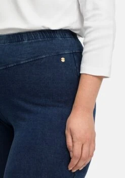 Sheego Leggings In Denimoptik, Mit Breiter Passe -Sommertraum Mode 14558700330 04IIL 02 SH