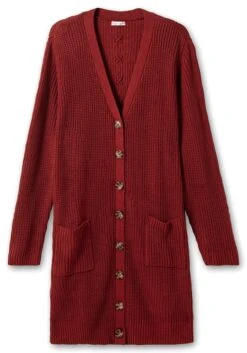 Longstrickjacke Mit Tiefem V-Ausschnitt, Soft -Sommertraum Mode 14574701873 04JUQ 00 SH