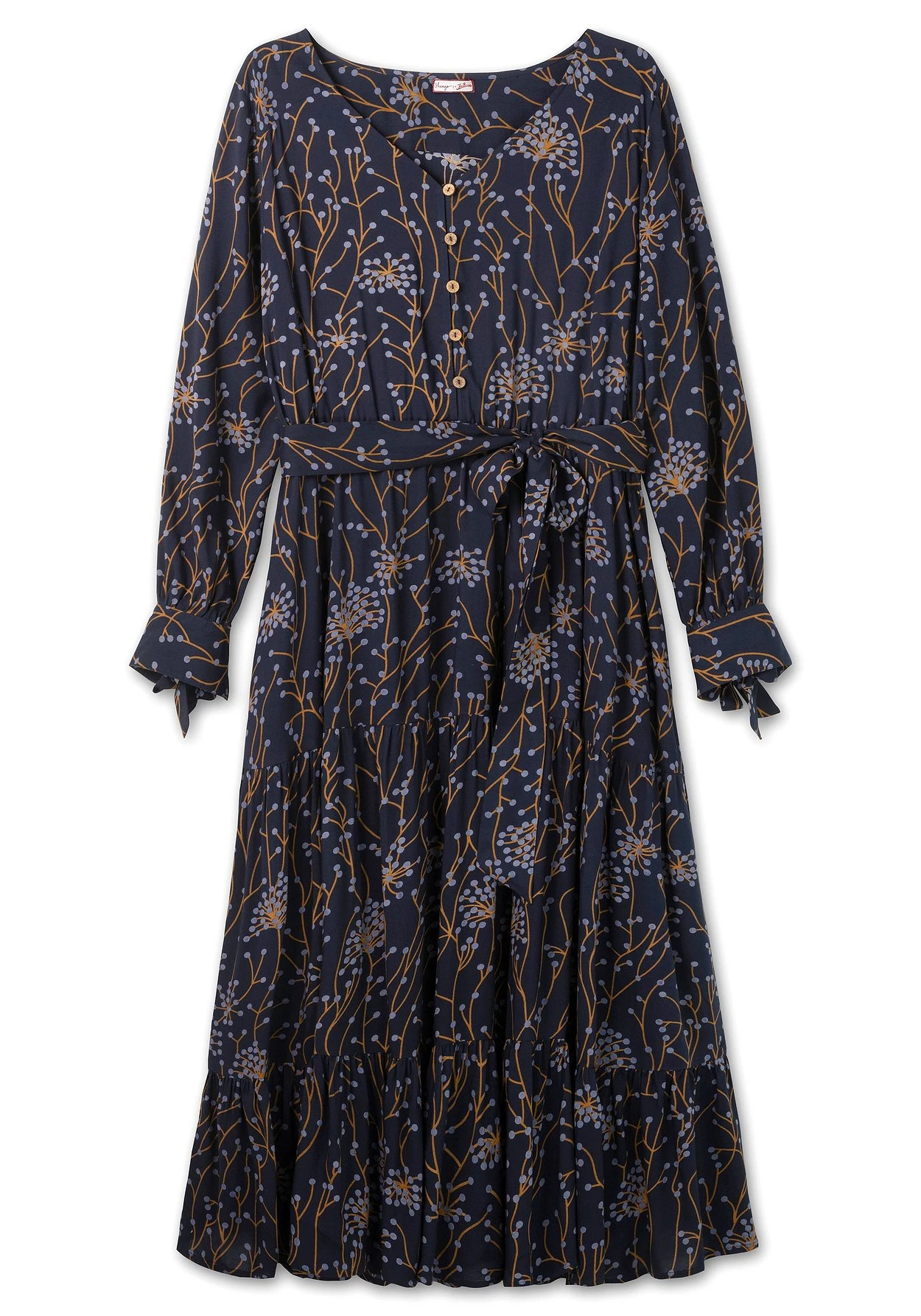 Maxikleid Mit Floralem Alloverdruck 5 Maxikleid Mit Floralem Alloverdruck – Bild 4