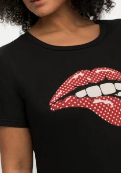 T-Shirt Mit Frontdruck, In Jersey-Qualität 12 T-Shirt Mit Frontdruck, In Jersey-Qualität -Sommertraum Mode 14668900377 04LOZ 02 SH