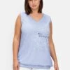 Sheego Top Mit Frontdruck Und Gummizugbund 2 Sheego Top Mit Frontdruck Und Gummizugbund -Sommertraum Mode 14677002065 04LQJ 02 SH