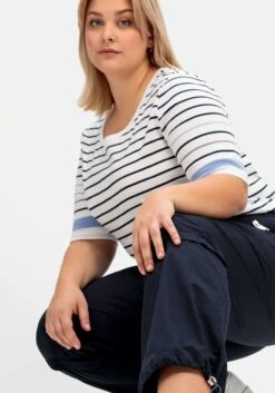 Sheego Cargohose Mit Abzippbaren Hosenbeinen -Sommertraum Mode 14684200035 04LHO 02 SH