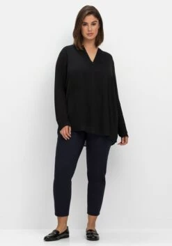 Sheego Schmale 7/8-Stretchhose Mit Elastischem Bund 13 Sheego Schmale 7/8-Stretchhose Mit Elastischem Bund -Sommertraum Mode 14687100035 04LYR 02 SH