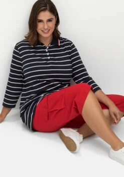 Sheego Cargo-Hose Mit Pattentaschen,in 3/4-Länge -Sommertraum Mode 14687701758 04LTQ 02 SH