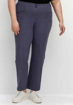 Sheego Gerade Twillhose In Curvy-Schnitt PIA, Mit Biesen Vorn -Sommertraum Mode 14693100047 04LTV 02 SH