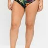 Bikinihose Mit Blumendruck Und Shaping-Einsatz