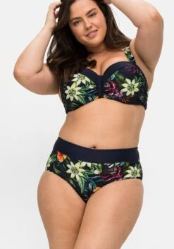 Bikini-Oberteil Mit Bügeln Und Blumendruck -Sommertraum Mode 14740201406 04MH1 02 SH
