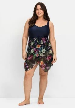 Badekleid Mit Zipfeligem Mesh-Rock 11 Badekleid Mit Zipfeligem Mesh-Rock -Sommertraum Mode 14740501406 04MG9 02 SH